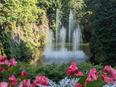 Butchart Gardens: Ross Fountain