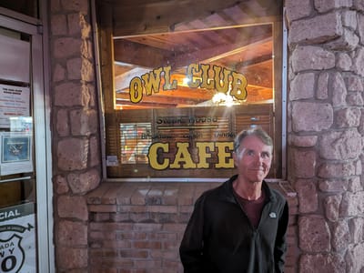 The Loneliest Road through Nevada: Night out on the town