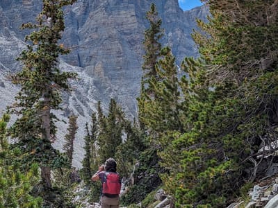 Great Basin National Park: Wheeler Peak comes into view