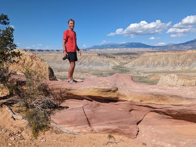 Grand Staircase-Escalante Area: Atop the Burr Trail Switchbacks