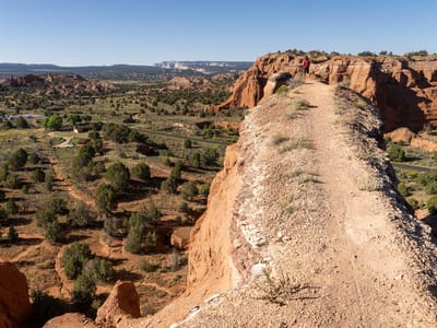 Kodachrome Basin State Park: Promontory out to an awesome view