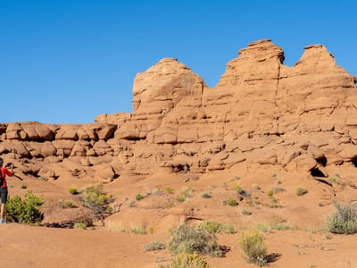 Kodachrome Basin State Park: Entrada Sandstone along the Angel's Palace Trail