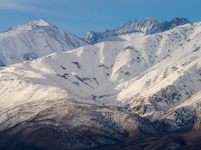 Bishop: Snow-capped Sierra