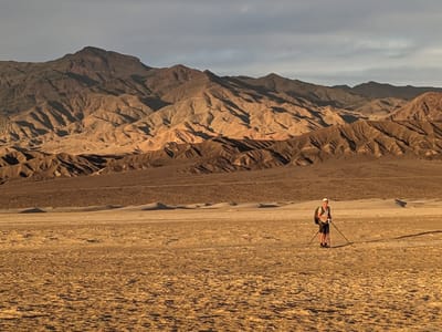 Death Valley National Park: Back before sunset