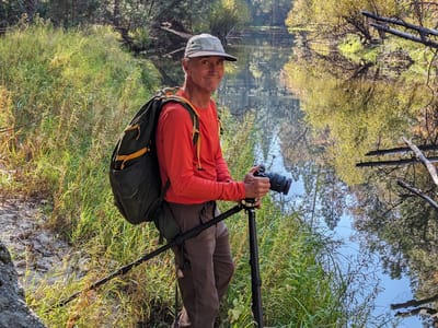 Yosemite Valley: Happy Herb along Tenaya Creek