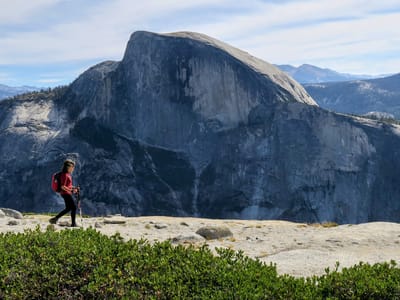 Yosemite Valley: North Dome trail