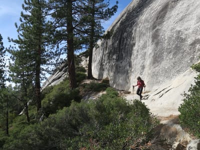 Yosemite Valley: Lots of downs to get to this summit
