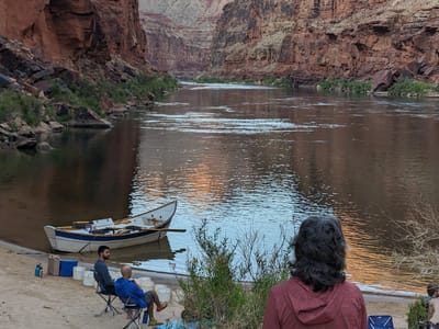 Day 2 - Hot Na Na (Milel 17) to Buck Farm Canyon (Mile 41): Morning Coffee