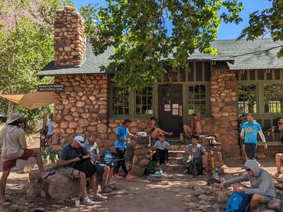 Day 6 - Zoroaster Rapid (Mile 85) to just after Hermit Rapid (MIle 96): Phantom Ranch