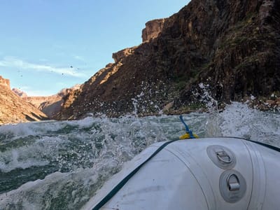 Day 7 - Hermit Rapid (Mile 96) to 119 Mile Rapid (Mile 119): Crystal Rapid