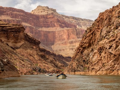 Day 7 - Hermit Rapid (Mile 96) to 119 Mile Rapid (Mile 119): Heading to camp