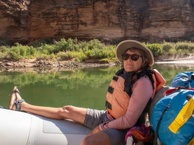 Day 8 and 9 - 119 Mile Rapid (119) to Thunder River Camp (Mile 134): Let's hit the river