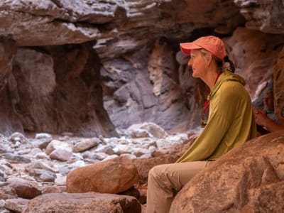 Day 8 and 9 - 119 Mile Rapid (119) to Thunder River Camp (Mile 134): We were mesmerized