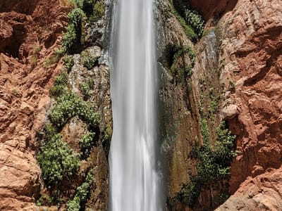 Day 10- Thunder River Camp (Mile 134) to Olo Canyon Camp (Mile 146): Deer Creek Falls