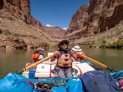 Day 10- Thunder River Camp (Mile 134) to Olo Canyon Camp (Mile 146): Lolo, the river runner