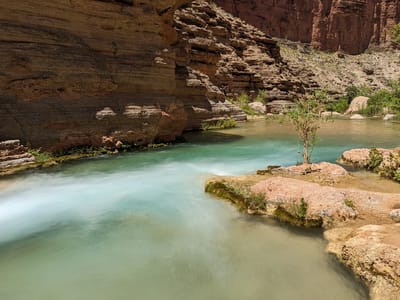 Day 11 - Olo Canyon (Mile 156) to Tuckup Canyon (Mile 165): Havasu Creek