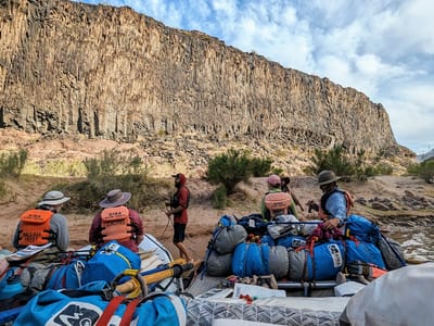 Day 13 - Mile 190 Camp to Mile 216 Camp: Time to hit the river