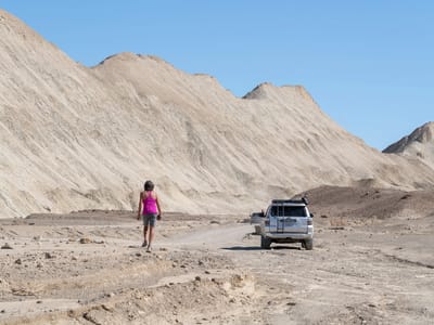 Death Valley National Park: Twenty Mule Team Canyon Road