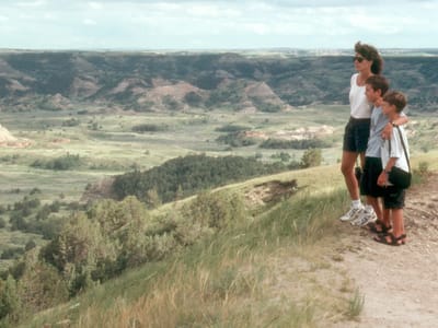 Theodore Roosevelt National Park (South Unit): Theodore Roosevelt Park overlook