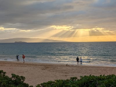 Wailea: Another beautiful sunset