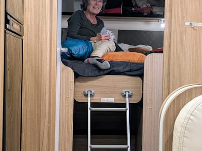 Wilderness Motorhome Rentals: Up in my bedroom