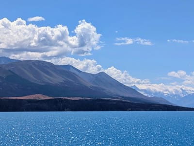 Mount Cook National Park (Aoraki): Lake Pukaki