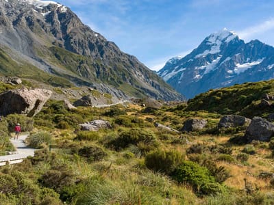 Mount Cook National Park (Aoraki): Mount Cook at last
