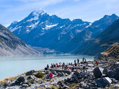 Mount Cook National Park (Aoraki): Hooker Lake