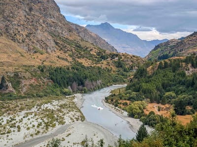 Queenstown: View from our Hot Pool