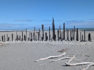 Hokitika: Hokitika Driftwood Art