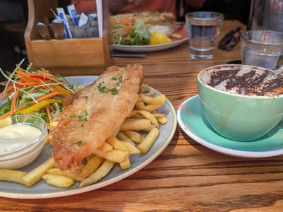 Hokitika: Lunch at Stumper's