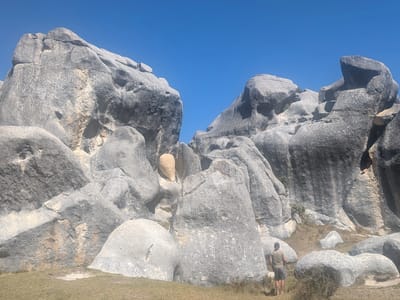 Arthur's Pass and Castle Hill: Castle Hill rock formations