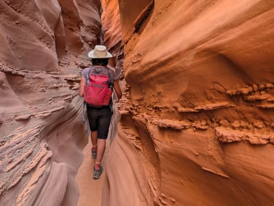 Hole-in-the-Rock Road: Things were starting to get tight