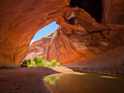 Hole-in-the-Rock Road: Herb's tip for a good  photo
