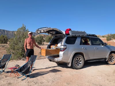 Hole-in-the-Rock Road: End of a very great day