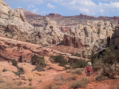 Capitol Reef National Park: Getting closer to the Knobs
