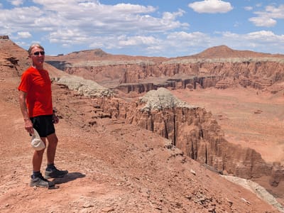 Cathedral Valley: Lower Cathedral Valley Overlook