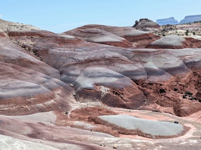 Cathedral Valley: Bentonite Hills