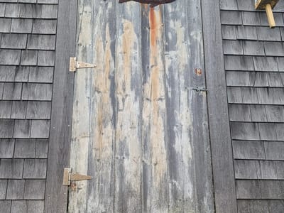 Aquinnah: Menemsha Fishing Shack Door