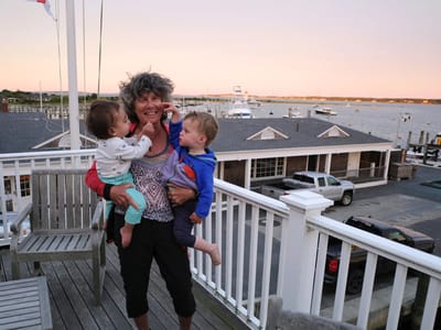 Edgartown: Our beautiful deck