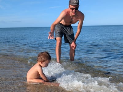 Edgartown: Fun at Lighthouse Beach