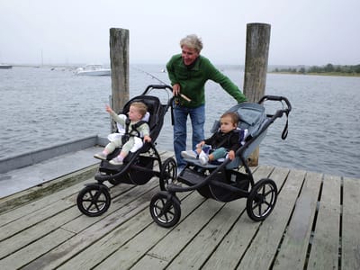 Edgartown: Walking between the raindrops
