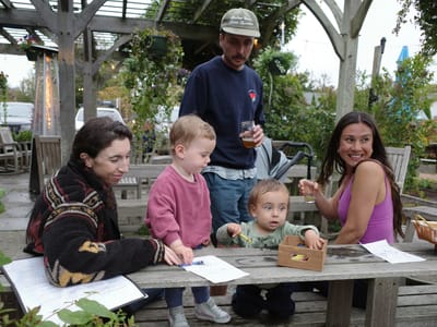 Edgartown: Kids Dinner at Bad Bad Martha Brewery