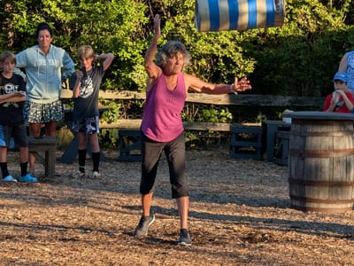 Edgartown: Keg Throwing