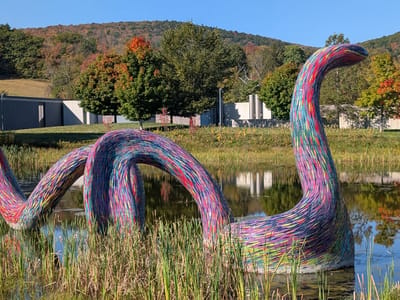 Vermont (and the Berkshires): The serpent behind the Clark Institute