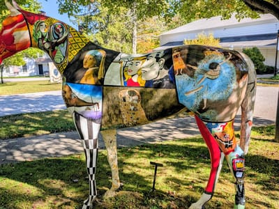 Vermont (and the Berkshires): SVAC horse canvas