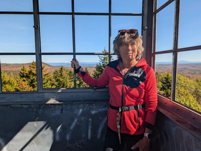 Vermont (and the Berkshires): Top of the fire tower