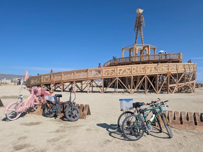 Our Burning Man Experience: \"The Man\"