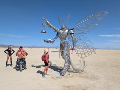 Our Burning Man Experience: The Moth
