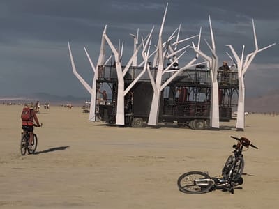 Our Burning Man Experience: Mutant Vehiclel tree